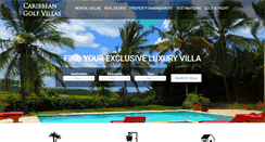 Desktop Screenshot of caribbeangolfvillas.com